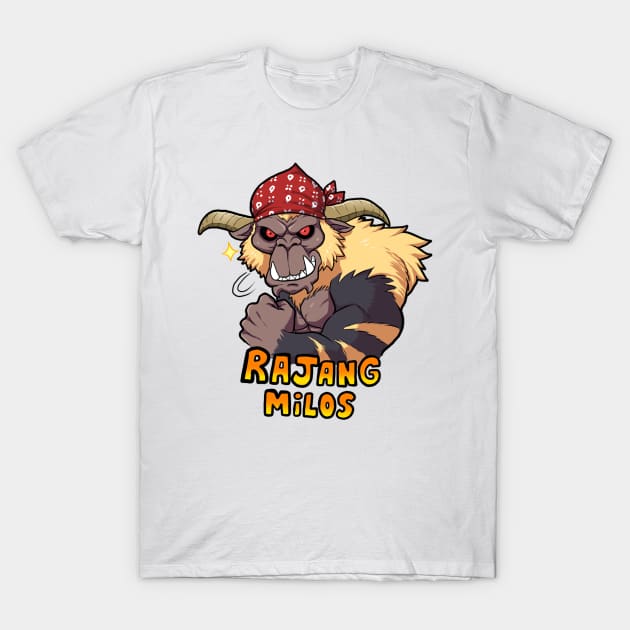 Rajang Milos T-Shirt by Luisocscomics